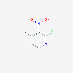 B135334 2-Chloro-4-methyl-3-nitropyridine CAS No. 23056-39-5