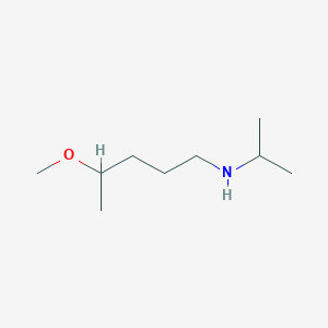 molecular formula C9H21NO B13533473 n-Isopropyl-4-methoxypentan-1-amine 