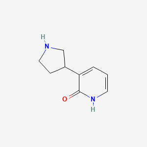 3-(Pyrrolidin-3-yl)pyridin-2-ol