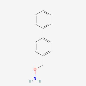 O-[(4-phenylphenyl)methyl]hydroxylamine