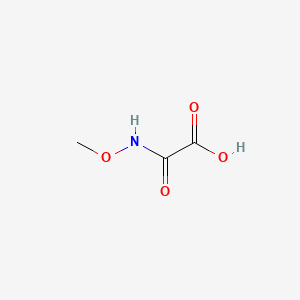 molecular formula C3H5NO4 B13533545 (Methoxycarbamoyl)formicacid 