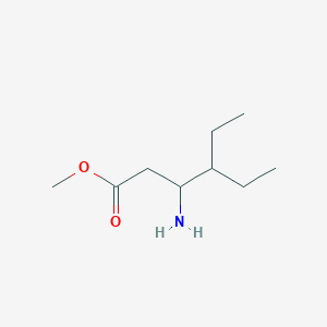 Methyl 3-amino-4-ethylhexanoate