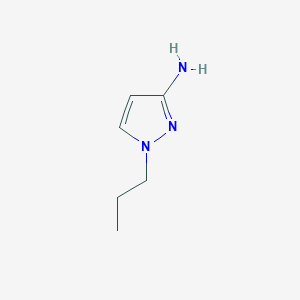 molecular formula C6H11N3 B1353360 1-丙基-1H-吡唑-3-胺 CAS No. 956393-73-0