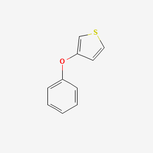 molecular formula C10H8OS B1353367 3-苯氧基噻吩 CAS No. 63285-84-7