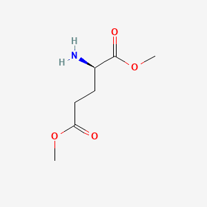 molecular formula C7H13NO4 B1353371 (R)-dimethyl 2-aminopentanedioate CAS No. 16422-27-8