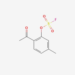 2-Acetyl-5-methylphenylfluoranesulfonate