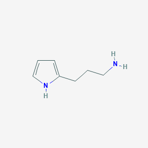 molecular formula C7H12N2 B13533882 Pyrrole Propyl Amine 