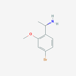 (S)-1-(4-Bromo-2-methoxyphenyl)ethanamine