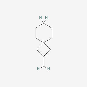 molecular formula C10H16 B13533957 2-Methylidenespiro[3.5]nonane 