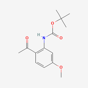 tert-Butyl (2-acetyl-5-methoxyphenyl)carbamate