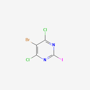 5-Bromo-4,6-dichloro-2-iodopyrimidine