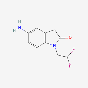 5-Amino-1-(2,2-difluoroethyl)indolin-2-one