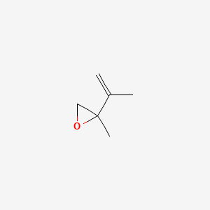 molecular formula C6H10O B13534017 2-Methyl-2-(prop-1-en-2-yl)oxirane CAS No. 34485-82-0