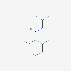 molecular formula C12H25N B13534059 N-Isobutyl-2,6-dimethylcyclohexan-1-amine 