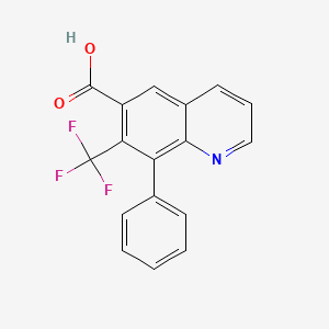 8-Phenyl-7-(trifluoromethyl)quinoline-6-carboxylicacid