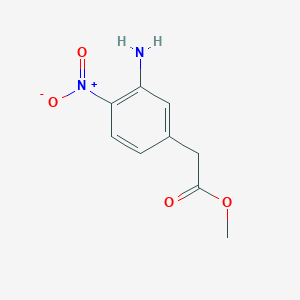 Methyl 2-(3-amino-4-nitrophenyl)acetate