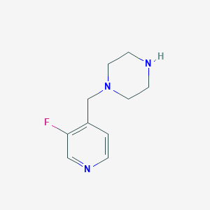 1-((3-Fluoropyridin-4-yl)methyl)piperazine