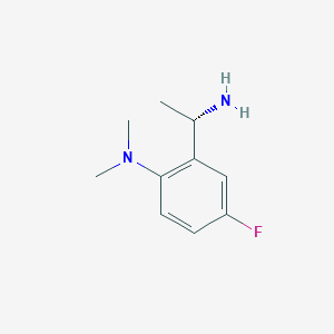 (S)-2-(1-Aminoethyl)-4-fluoro-N,N-dimethylaniline