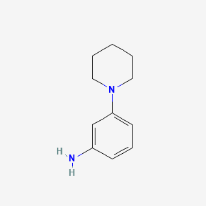 molecular formula C11H16N2 B1353414 3-Piperidin-1-ylaniline CAS No. 27969-75-1