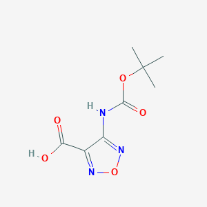 4-((tert-Butoxycarbonyl)amino)-1,2,5-oxadiazole-3-carboxylic acid