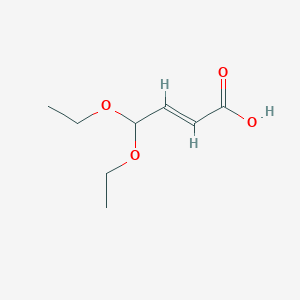 4,4-Diethoxybut-2-enoic acid