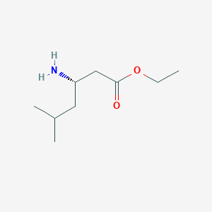 Ethyl (S)-3-amino-5-methylhexanoate