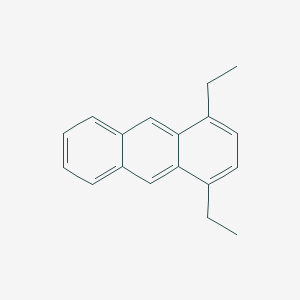 B135342 1,4-Diethylanthracene CAS No. 130798-78-6