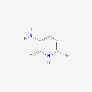 molecular formula C5H5BrN2O B135343 3-氨基-6-溴吡啶-2(1H)-酮 CAS No. 134577-43-8