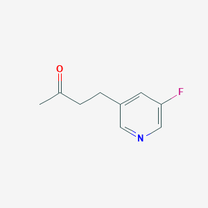 4-(5-Fluoropyridin-3-yl)butan-2-one