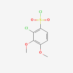 2-Chloro-3,4-dimethoxybenzenesulfonyl chloride