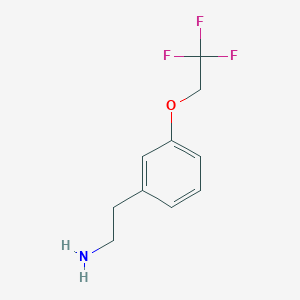 2-(3-(2,2,2-Trifluoroethoxy)phenyl)ethanamine