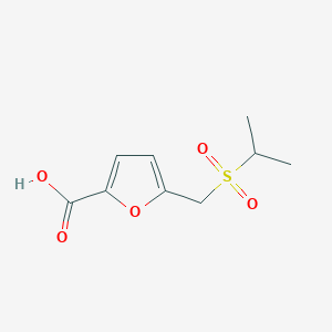 5-((Isopropylsulfonyl)methyl)furan-2-carboxylic acid