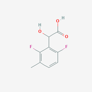 2-(2,6-Difluoro-3-methylphenyl)-2-hydroxyacetic acid