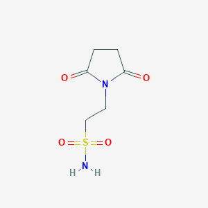 2-(2,5-Dioxopyrrolidin-1-yl)ethane-1-sulfonamide