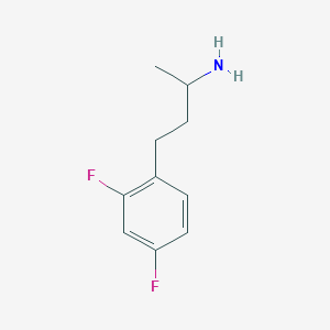 4-(2,4-Difluorophenyl)butan-2-amine