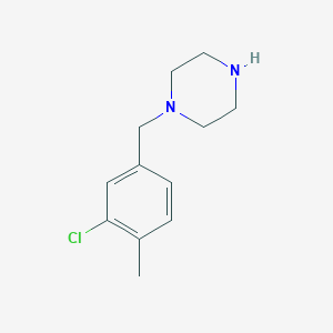 1-(3-Chloro-4-methoxybenzyl)piperazine