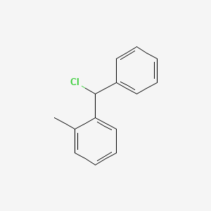 molecular formula C14H13Cl B1353460 2-甲基二苯甲基氯 CAS No. 41870-52-4