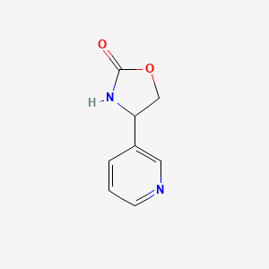 4-(Pyridin-3-yl)-1,3-oxazolidin-2-one