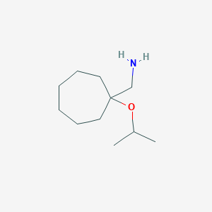 (1-Isopropoxycycloheptyl)methanamine