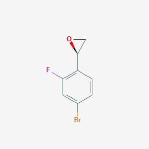 (2S)-2-(4-bromo-2-fluorophenyl)oxirane