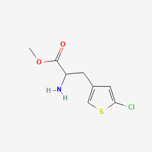 Methyl 2-amino-3-(5-chlorothiophen-3-yl)propanoate