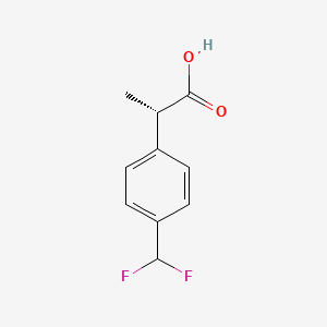 (S)-2-(4-(Difluoromethyl)phenyl)propanoic acid