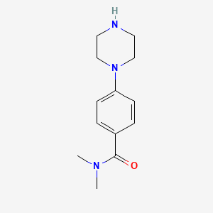 N,N-dimethyl-4-(piperazin-1-yl)benzamide