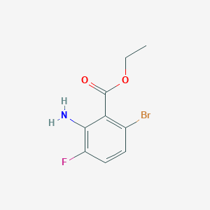 Ethyl 2-amino-6-bromo-3-fluorobenzoate