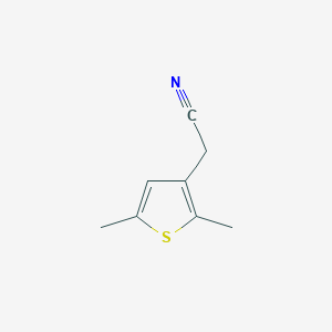 2-(2,5-Dimethylthiophen-3-yl)acetonitrile