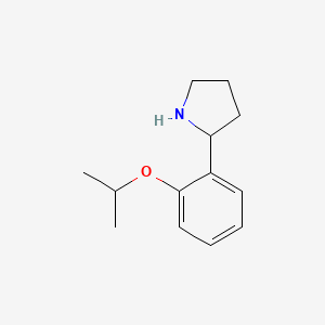 2-[2-(1-Methylethoxy)phenyl]pyrrolidine