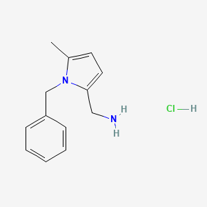 1-(1-benzyl-5-methyl-1H-pyrrol-2-yl)methanaminehydrochloride