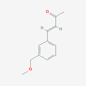 molecular formula C12H14O2 B13534980 4-(3-(Methoxymethyl)phenyl)but-3-en-2-one 