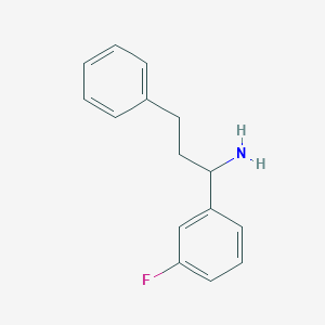 1-(3-Fluorophenyl)-3-phenylpropan-1-amine