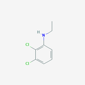 molecular formula C8H9Cl2N B1353506 2,3-二氯-N-乙基苯胺 CAS No. 49850-15-9